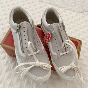 Vans old skool zip (leather) wind chime/blan